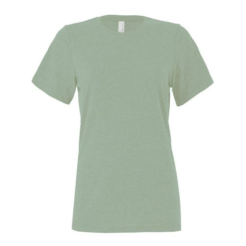 Bella Canvas Women's Relaxed Jersey Short Sleeve Tee Heather Sage